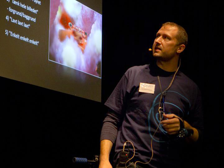 Workshop in underwater photography Lars Kirkegaard