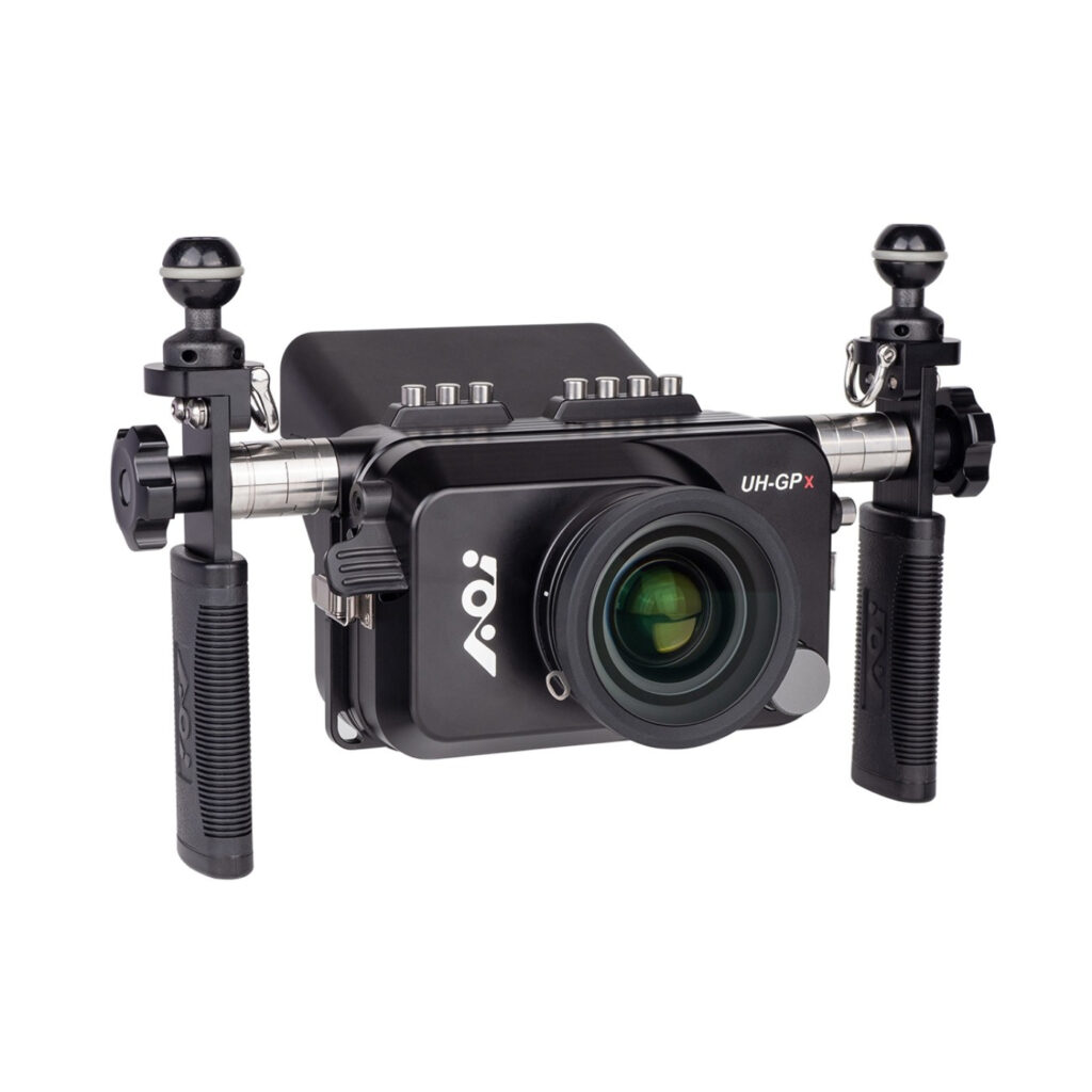 AOI Housing for GoPro Hero 9 to 13 - Waterproof and durable underwater housing designed for deep-sea diving and extreme conditions, compatible with GoPro Hero 9, 10, 11, 12, and 13 models.