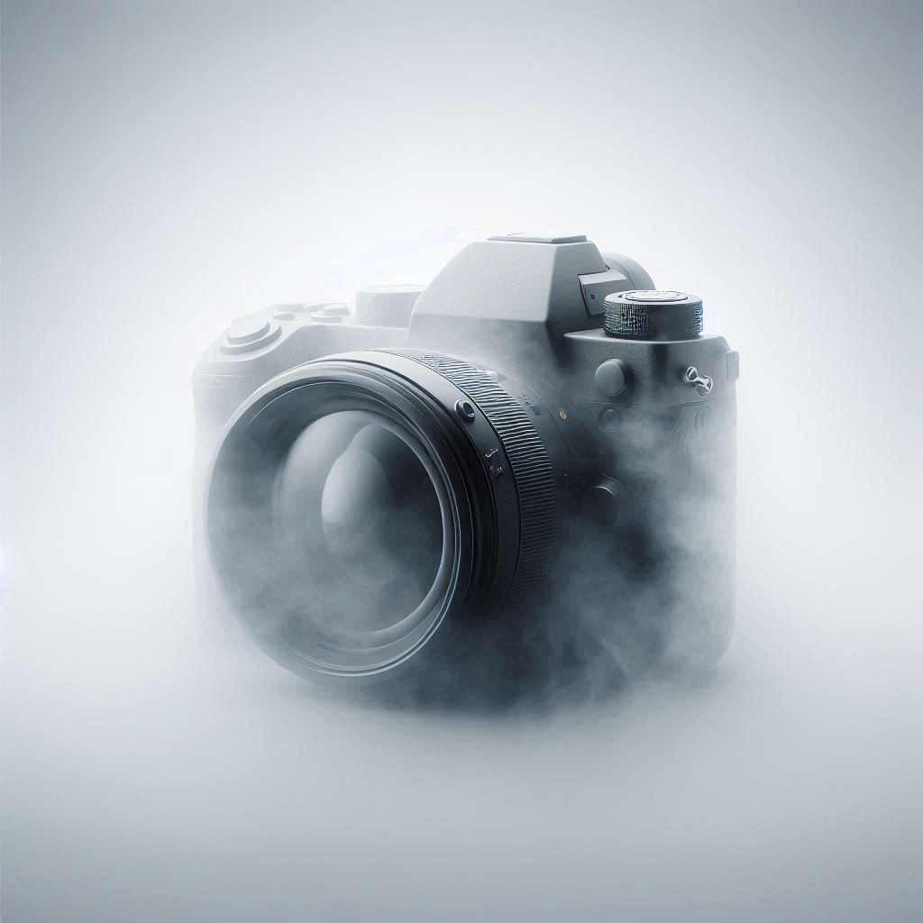 foggy camera housing