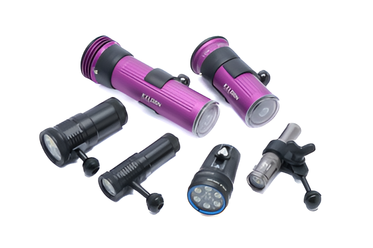 LED Dive Lights for Underwater Photography