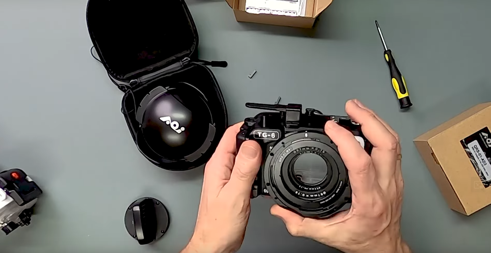 How to set up a QRS-Quick Release System on a TG-6