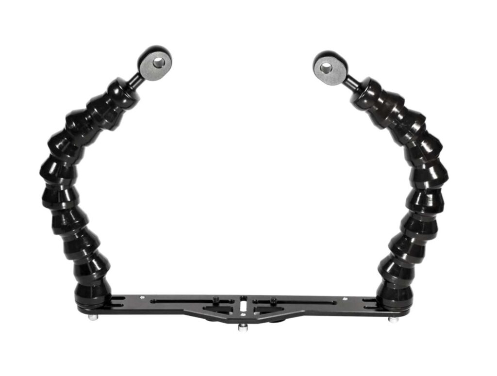 Tray system for underwater photography