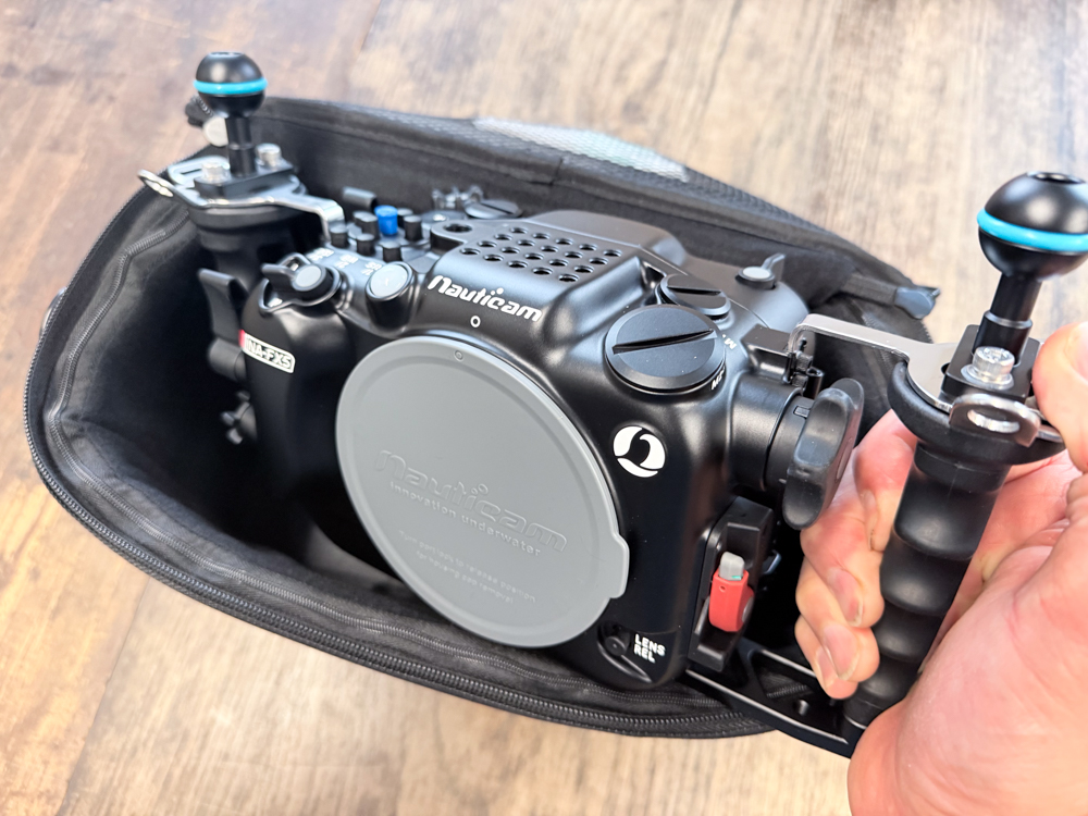 Nauticam NA-FX5 underwater housing for the Sony FX5 cinema camera