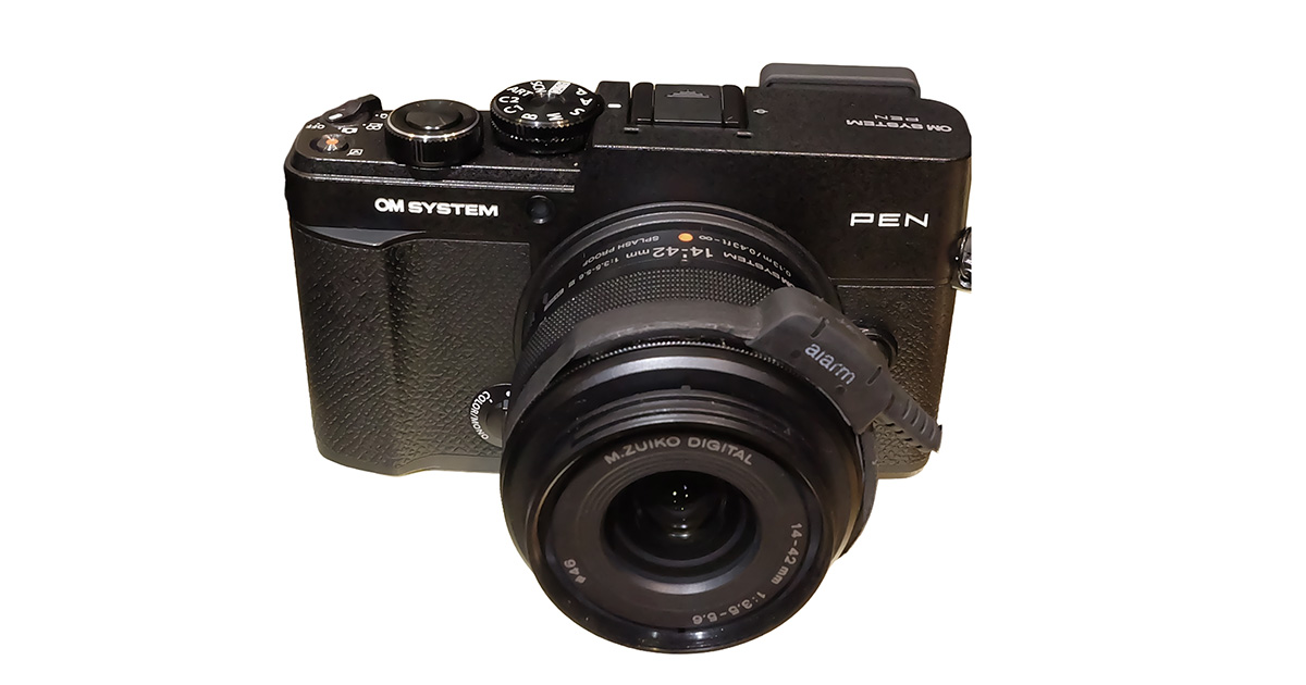 OM SYSTEM PEN 2026 with 14-42mm kit lens