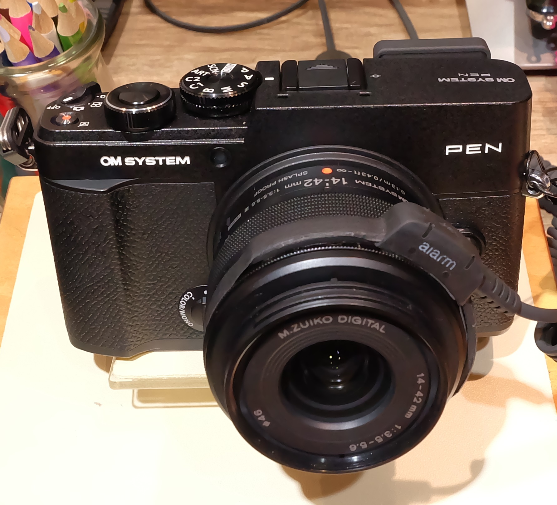 OM SYSTEM PEN 2026 mirrorless camera, front view