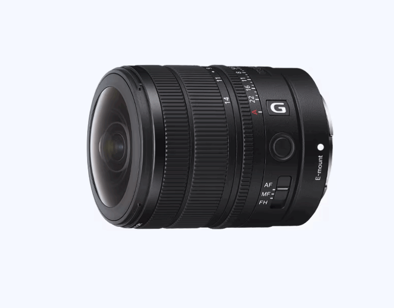 Sony FE 8–14mm F3.5 Fisheye G full-frame E-mount fisheye zoom lens